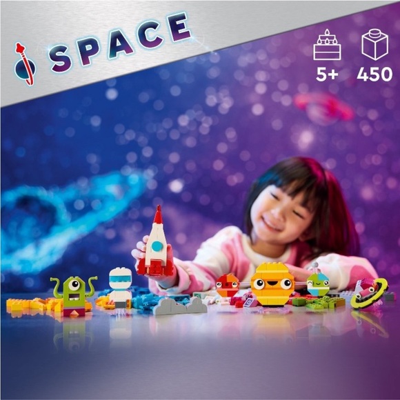 NIB sealed LEGO Classic Creative Space Planets
Aliens and Rocket Ship Toy 11037 - Picture 2 of 6